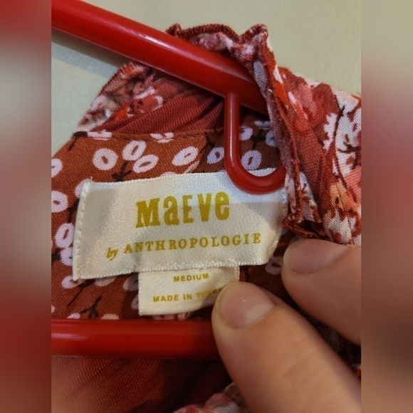 Maeve Anthropologie Esther Tiered Tunic size Medium - Picture 6 of 7